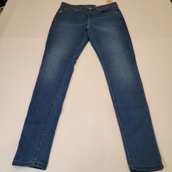 Michael Kors Izzy Skinny Jeans Size 2 NWT! MEDIUM Wash - Picture 5 of 17